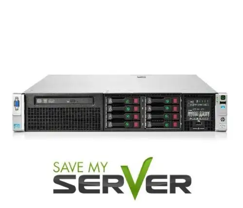 Hp Proliant Dl380P G8 Server 2X E5-2690 V2 3Ghz = 20 Cores / 128Gb / 2X 1Tb Ssd