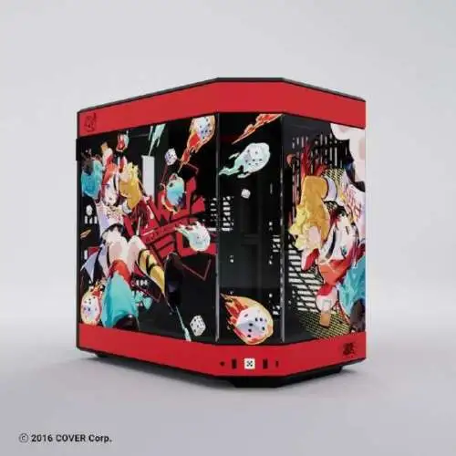 Hyte Y60 Hakos Baelz Edition Case Bundle Limited Mouse Pad Vtuber From Japan