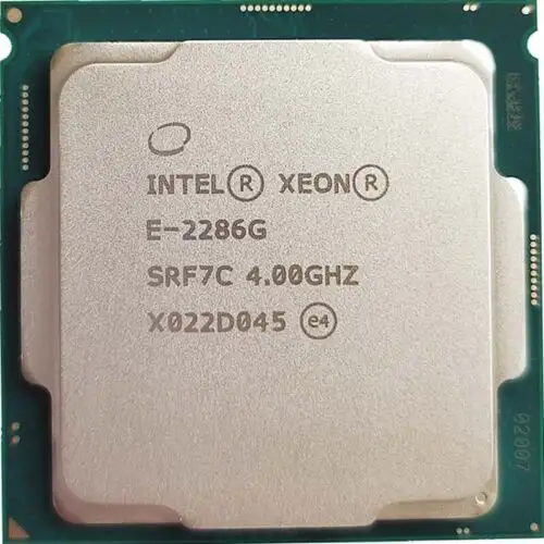 Intel Xeon E-2286G 4.0-4.9Ghz 6Core 12M 95W Srf7C Lga1151 Cpu Processor