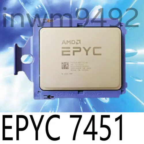 Amd Epyc 7451 2.3Ghz 24-Core 14Nm 64Mb 180W Cpu Processor