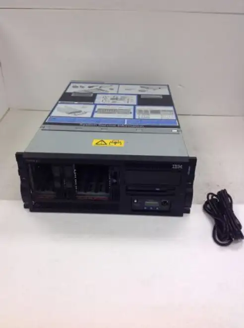 Ibm System 9133-55A P5 8 Way 1.65Ghz Server 32Gb 3X Ibm Cards Lp11000 No Hd