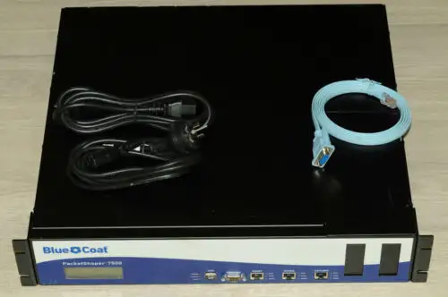 Bluecoat Packetshaper 7500 Ps7500 Network Load Balancer Appliance Fast ping