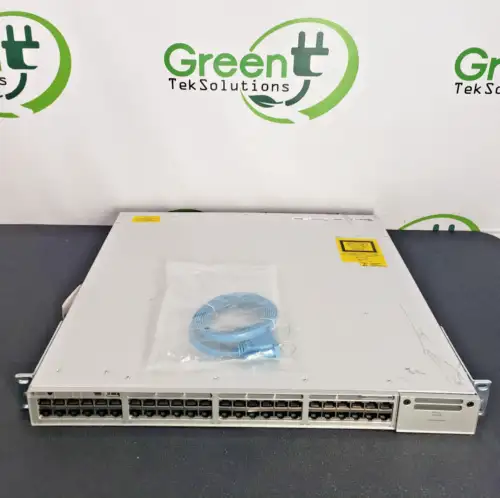 Cisco Catalyst C9300-48U-A 48-Port Gigabit Upoe Switch No Psus Read