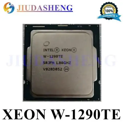 Intel Xeon W-1290Te 1.80Ghz 10-Core 20-Threads 35W Lga-1200 Cpu Processor Srjfh