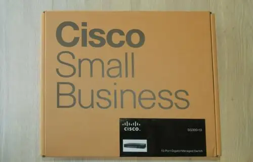 Brand Cisco Sg300-10 10Gigabit Poe Switch Srw2008-K9-Au 6Mthwty Taxinv