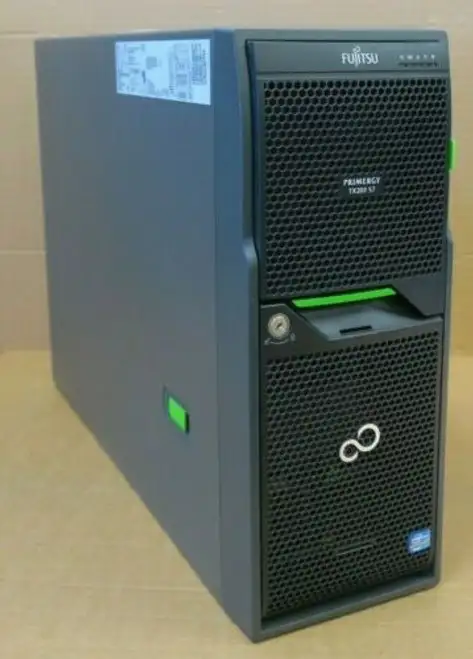 Fujitsu Primergy Tx200 S7 Tower Server Sechs-Kern E5-2420 1.9Ghz 32Gb Ram 2X 300Gb