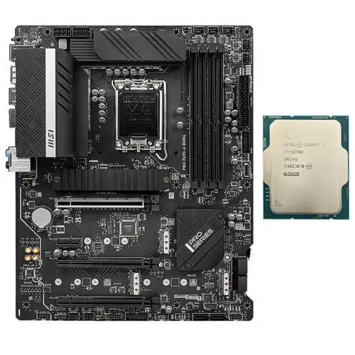 Msi Pro Z690-A Ddr4 Lga1700 Intel Core I7-12700 /12700K Processor Worktion