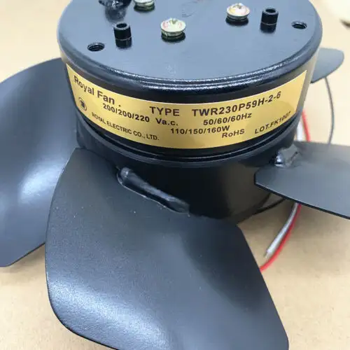 Royal Fan Twr230P59H-2-6 200/220V 110/150/160W Motor Fan