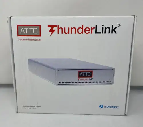 Atto Thunderlink Thunderbolt 3 To 10Gb Rj-45 Sfp+Module P/N: Tln3-3102-T00