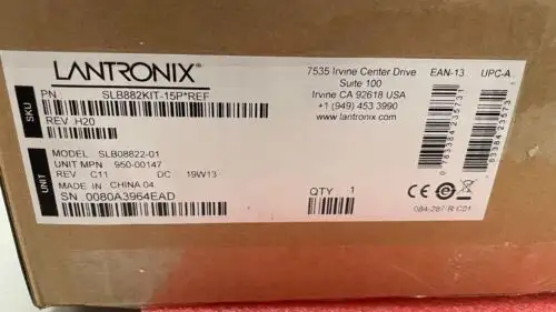 Lantronix Slb882Kit-15P Rev H20 Server