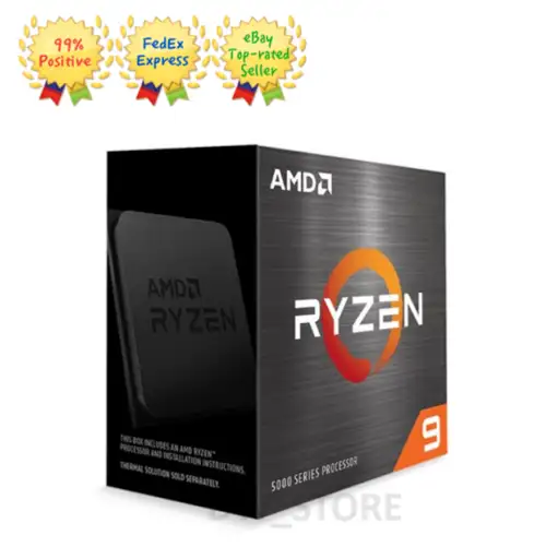 Amd Ryzen 9 5950X Vermeer 16Core 32Thread 3.4Ghz~4.8Ghz 7Nm Ddr4 105W Processor