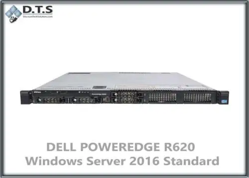 Dell Poweredge R620 Server 2X E5-2620 2.0Ghz 24Gb H310 Windows Server 2016 Std