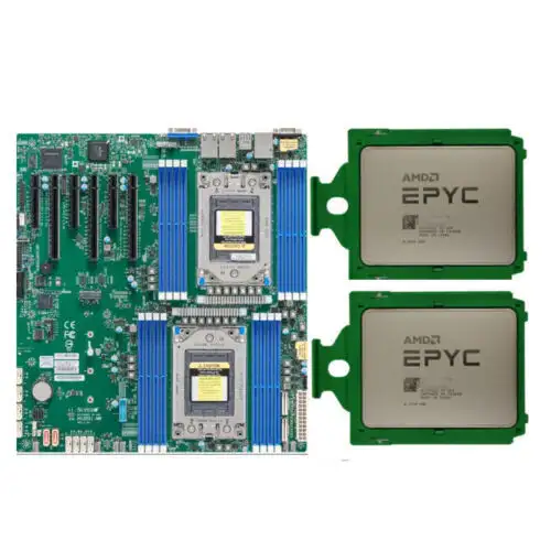 Amd Epyc 7282 X 2 + Supermicro H12Dsi-N6 Server Motherboard Combination