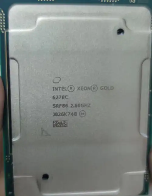 Processore Cpu Xeon Gold 6278C Srf86 2,6Ghz 26 core 52 thread 35,75Mb 185W Lga3