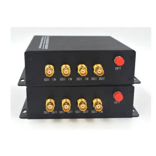 Broadcast Quality Bidi Hd-Sdi Over Fiber Optic Media Converter Fc Singlemode