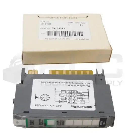 New Allen Bradley 1734-0B8 /C Safety Module 24Vdc 1A Pn-90208