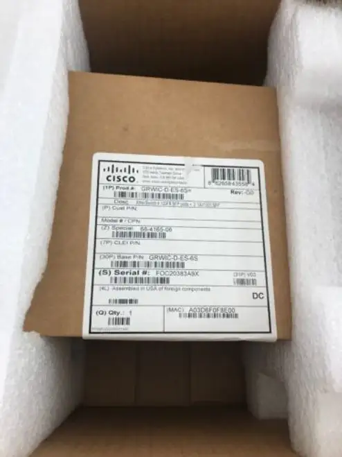 Cisco Grwic-D-Es-6S Ethernet Switch Module