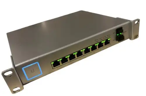 Ubiquiti Us-8-150W 8-Port Unifi Switch Managed Poe+ Gigabit Ethernet Sfp Switch