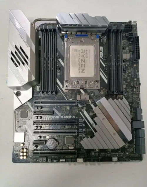 Amd Ryzen Threadripper 2990Wx Cpu 32 Core + Asus Prime X399-A Motherboard