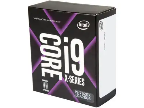 Intel Core I9 7920X 2.9Ghz 16.5Mb L3 Cache 12-Core Processor Lga2066 140W Box