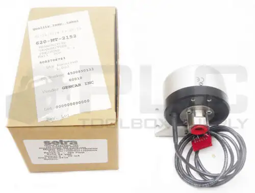 New Setra 2041100Pg2F1103Wnn Pressure Transmitter 0-100Psig 24Vdc 4-20Ma
