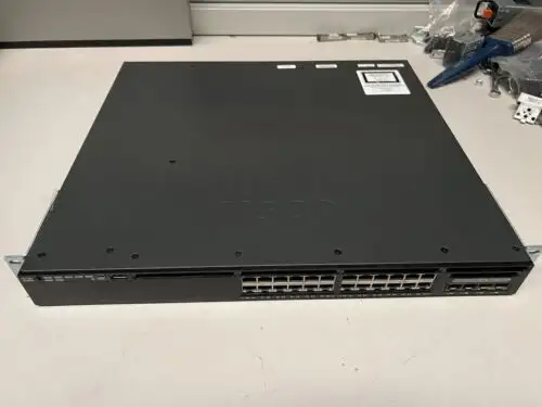 Cisco Ws-C3650-24Ps-E 25 Aps + 2 X Pwr-C2-640Wac Poe+ Gigabit Switch 3650-24Ps-E