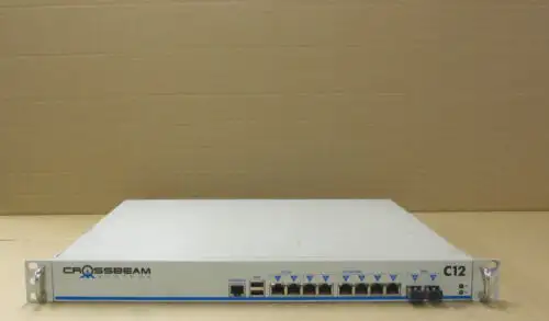 Crossbeam Systems C12-6C2F Security Appliance Switch +2 X Transceiver 003683
