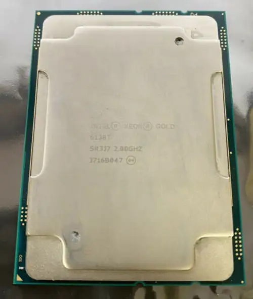 Intel Xeon Gold 6138T Sr3J7 20Core Processor