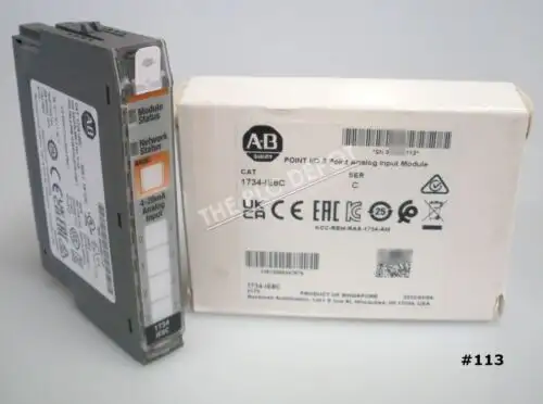 2022 Sealed Allen Bradley 1734-Ie8C Point I/O 8-Ch Analog Input Module #113