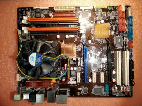 Asus P5Q3 Rev 1.00G + Core2 E8400 [Socket Lga-775] Scheda Madre-