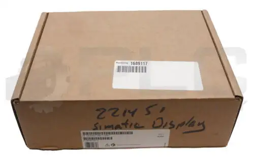 Sealed Siemens 6Av6647-0Ab11-3Ax1 Basic Panel Ups Red Av