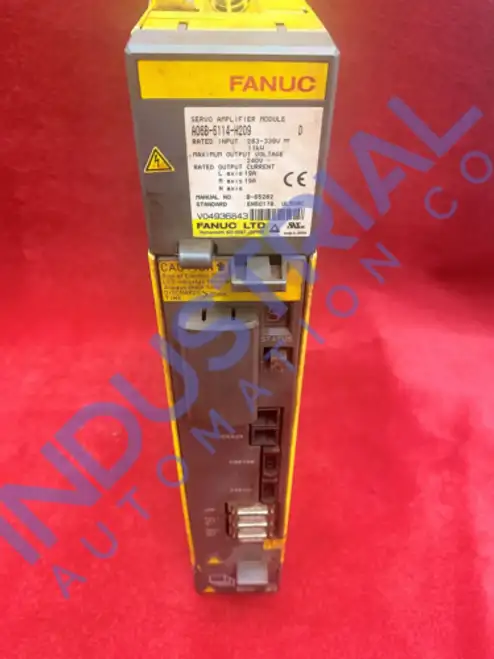Refurbished Fanuc A06B-6114-H209 Ups Next Day Air Available