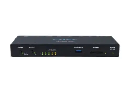 Aja Helo Plus H.264 Advanced Streamer And Recorder With 3G-Sdi And Hdmi
