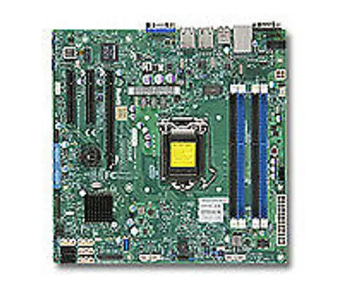 Supermicro X10Slm-F Matx Desktop Board - Skt 1150 Intel C224 (Mbd-X10Slm-F-B)-
