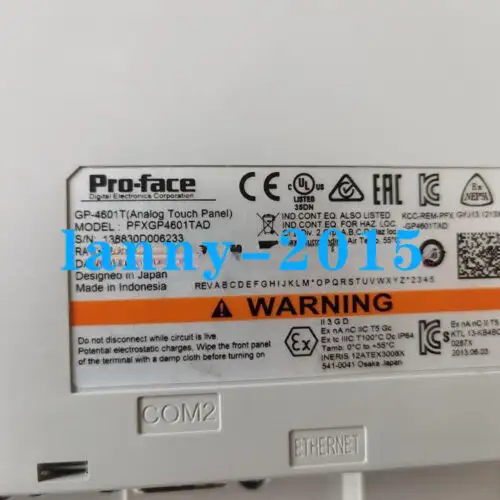 Pro-Face Gp-4601T Pfxgp4601Tad