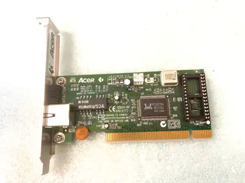 Vintage Oem Direct Acer Aln-325 Pci 10/100 Rj45 Fast Ethernet Card Rm2-Lan4