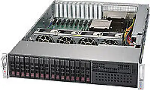 Supermicro Cse-213Xac-R1K05Lp - standing Frame - 2U - Black - Stainless Steel-
