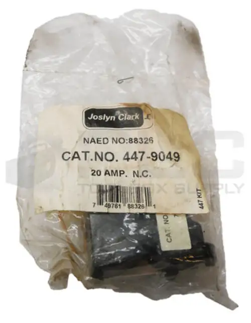 Sealed Joslyn Clark 447-9049 Unit Pole Relay