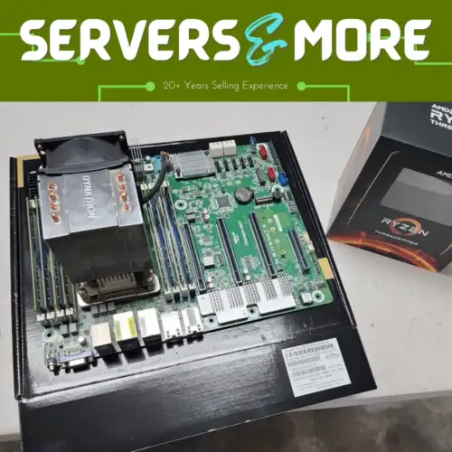 Asrock Rack Trx40D8-2N2T Combo + Threadripper 3970X Cpu + 256Gb Ram + 2Tb Nvme