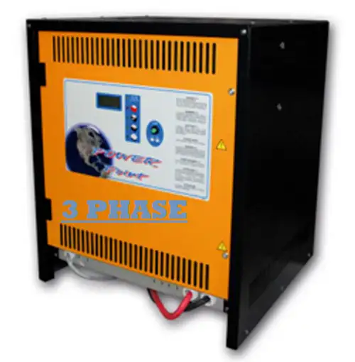 Forklift Digital Battery Charger 3 Three Phase 48V 160 Amp 800-1 120 Amp Hour Ah