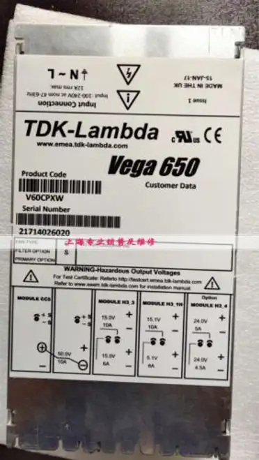 Vega 650 V60Cpxw (By Fedex Or Dhl )