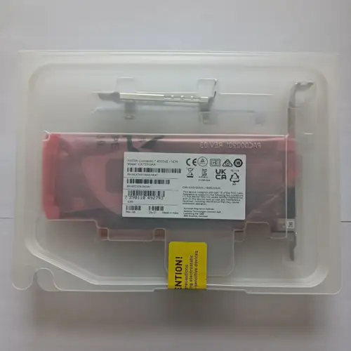 New Mcx75310Aas-Neat Nvidia Connectx-7 400Gbe Ndr Ib 1-Port Osfp Hhhl Adapter