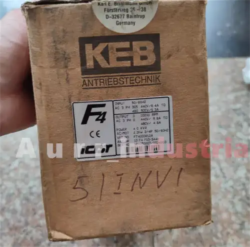Nuevo convertidor de frecuencia Keb 10.F4.F1D-3440 10F4F1D3440