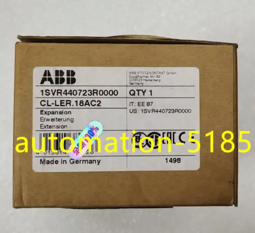 Abb 1Svr440723R0000 Logic Relay Extension Cl-Ler.18Ac2 Brand Fedex Or Dhl