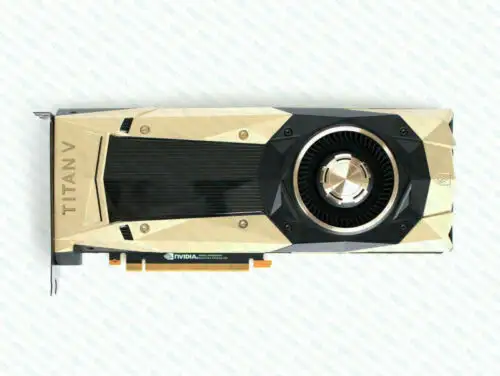 Nvidia Titan V Professional Graphics Video Cards Gpu 12Gb 3072-Bit Hbm2 5120 Cuda-