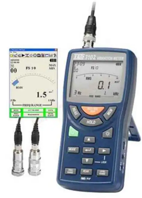 Nuevo medidor de vibraciones Tes-3102 Tes3102 ( )