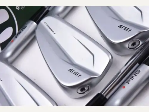 Ping I59 Irons / 4-Pw / Orange Dot / Regular Flex Dynamic Gold 105 R300 Shafts