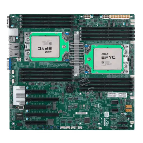 Supermicro H11Dsi-Nt Motherboard + 2X Amd Epyc 7B12 64 Cores Cpu Up To 3.3Ghz