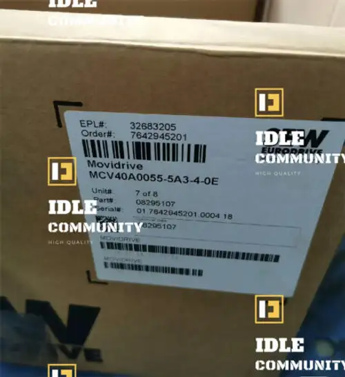 Mcv40A0055-5A3-4-0E Frequency Changer Via Dhl/Ups ##