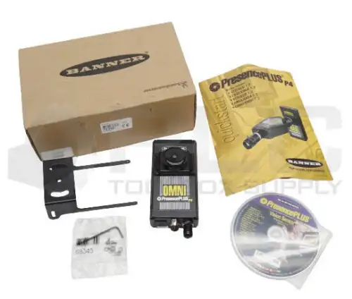 New Banner P4Or-Bc Omni Presence Plus P4 Vision Sensor P4Obr 75396 P40R-Bc